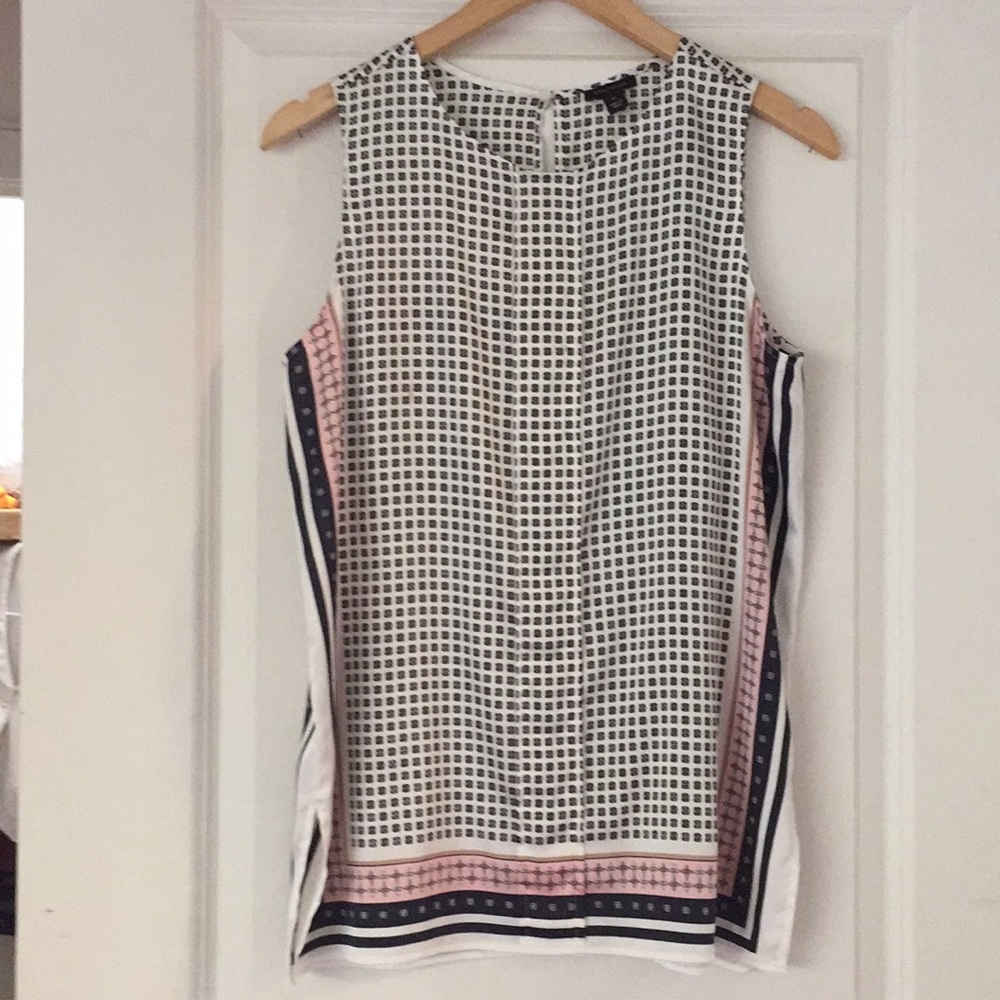 Ann Taylor Silk sleeveless Blouse